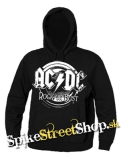 ACDC - Rock Or Bust - čierna detská mikina