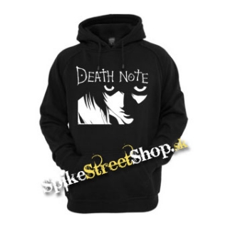 DEATH NOTE - Logo & Portrait - čierna detská mikina