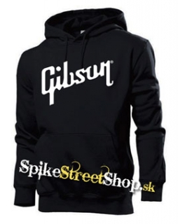 GIBSON - Logo - čierna detská mikina
