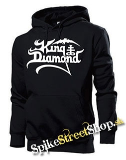 KING DIAMOND - Logo - čierna detská mikina