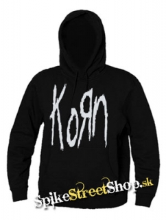 KORN - Logo - čierna detská mikina