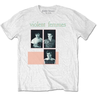 VIOLENT FEMMES - Vintage Band Photo - biele pánske tričko