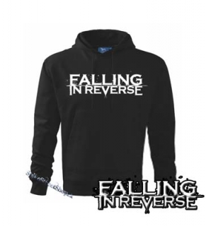 FALLING IN REVERSE - White Logo - čierna detská mikina