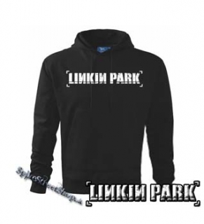 LINKIN PARK - White Logo - čierna detská mikina