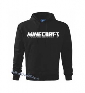 MINECRAFT - Logo - čierna detská mikina