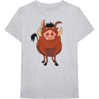 DISNEY - Lion King Pumbaa Pose - sivé pánske tričko