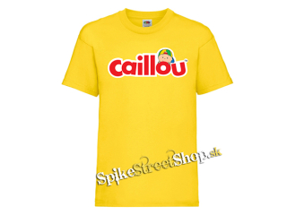 VOLÁM SA CAILLOU - žlté detské tričko