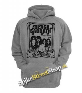 BLACK SABBATH - World Tour 78 - sivá detská mikina