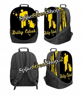 BILLIE EILISH - Yellow Logo - ruksak 3D Big Fullprint