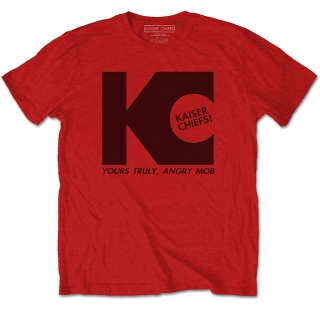 KAISER CHIEFS - Yours Truly - červené pánske tričko