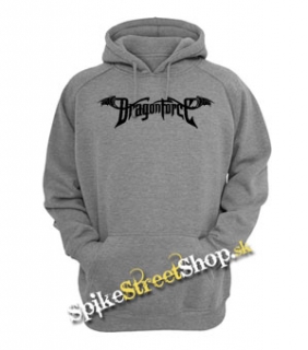 DRAGONFORCE - Logo - sivá detská mikina