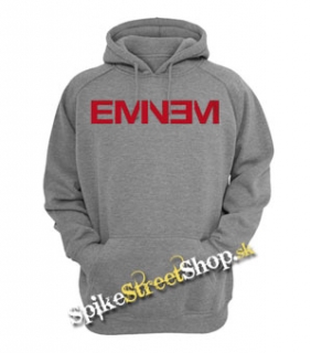 EMINEM - Red Logo - sivá detská mikina