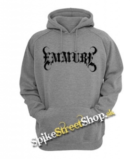 EMMURE - Logo - sivá detská mikina