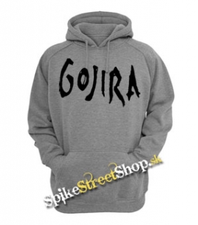 GOJIRA - Logo - sivá detská mikina