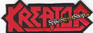 KREATOR - Red Logo - nažehlovacia nášivka