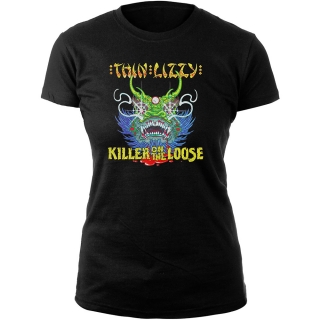 THIN LIZZY - Killer Lady - čierne dámske tričko