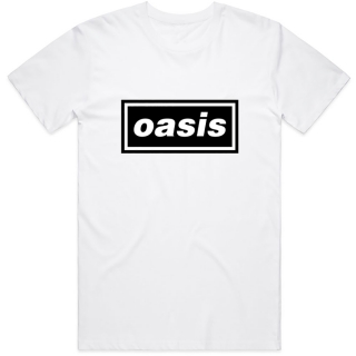 OASIS - Decca Logo - biele pánske tričko
