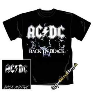 AC/DC - Back In Black - čierne pánske tričko