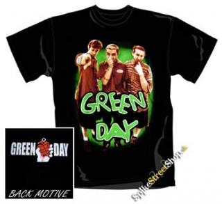 GREEN DAY - čierne pánske tričko