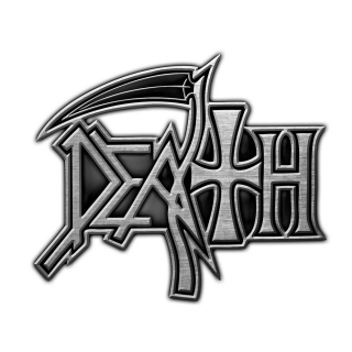 DEATH - Logo - kovový odznak