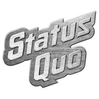 STATUS QUO - Logo - kovový odznak