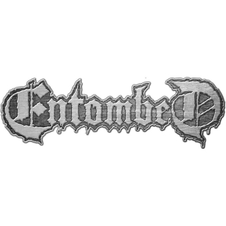 ENTOMBED - Logo - kovový odznak