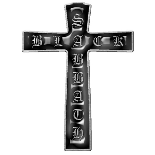 BLACK SABBATH - Cross - kovový odznak