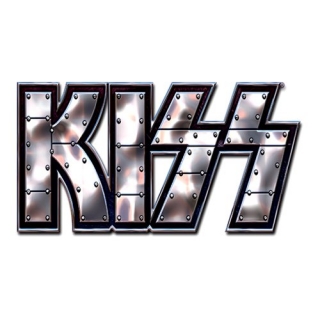 KISS - Stud Logo - kovový odznak
