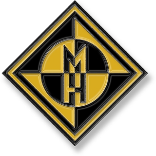 MACHINE HEAD - Diamond Logo - kovový odznak