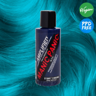 Farba na vlasy MANIC PANIC - Atomic Turquoise - Amplified