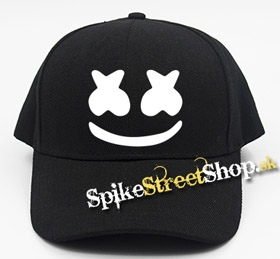 MARSHMELLO - B&W Smile - čierna šiltovka (-30%=AKCIA)