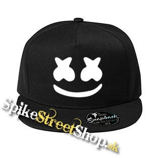 MARSHMELLO - B&W Smile - čierna šiltovka model "Snapback"