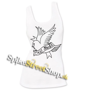 LIL PEEP - Cry Baby - Ladies Vest Top - biele