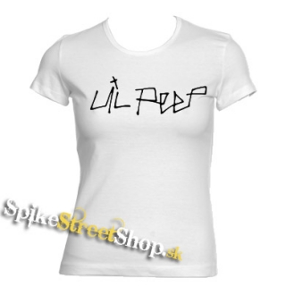 LIL PEEP - Logo - biele dámske tričko