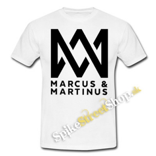 MARCUS & MARTINUS - Logo - biele pánske tričko