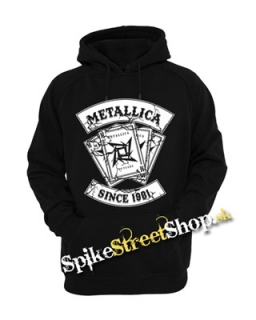 METALLICA - Since 1981 - čierna pánska mikina