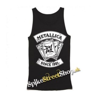 METALLICA - Since 1981 - Mens Vest Tank Top - čierne