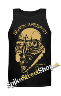 BLACK SABBATH - Avengers US Tour 78´ - Mens Vest Tank Top - čierne