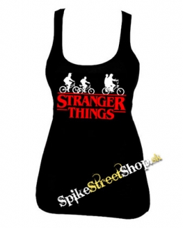 STRANGER THINGS - Bicycle Gang - Ladies Vest Top