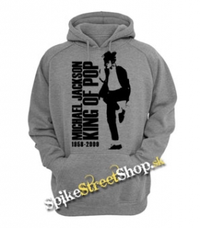 MICHAEL JACKSON - Kings Of POP - sivá detská mikina
