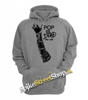 MICHAEL JACKSON - Pop Is Dead - sivá detská mikina