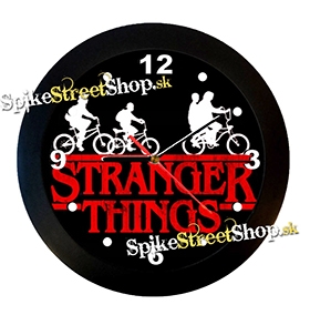 STRANGER THINGS - Motive 2 - nástenné hodiny