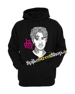 LIL PEEP - Sus Boy Portrait - čierna pánska mikina