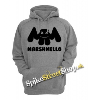 MARSHMELLO - Logo DJ - šedá pánska mikina
