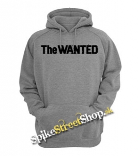 THE WANTED - Logo - sivá detská mikina