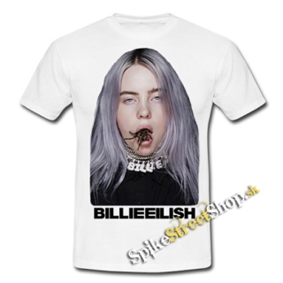 BILLIE EILISH - Spider Portrait - biele detské tričko