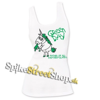 GREEN DAY - Father Of All Motherfuckers - Ladies Vest Top - biele