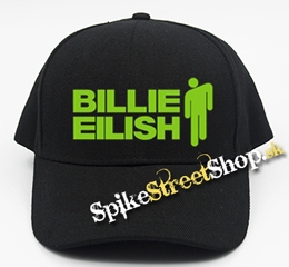 BILLIE EILISH - Logo & Stickman - čierna šiltovka (-30%=AKCIA)