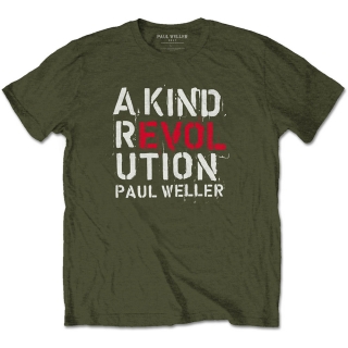 PAUL WELLER - A Kind Revolution - zelené pánske tričko