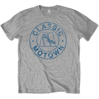 MOTOWN - Classic Circle - sivé pánske tričko
